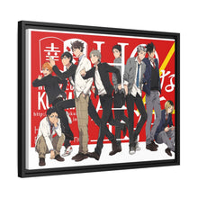 Load image into Gallery viewer, Anime Haikyu!!r Canvas Framed Art Print
