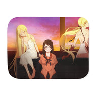 Kiss Shot and Hanekawa Sherpa Blanket