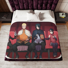 Load image into Gallery viewer, Boruto Sherpa Blanket
