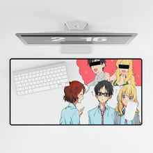 Load image into Gallery viewer, Anime Your Lie in April Mouse Pad (Desk Mat)
