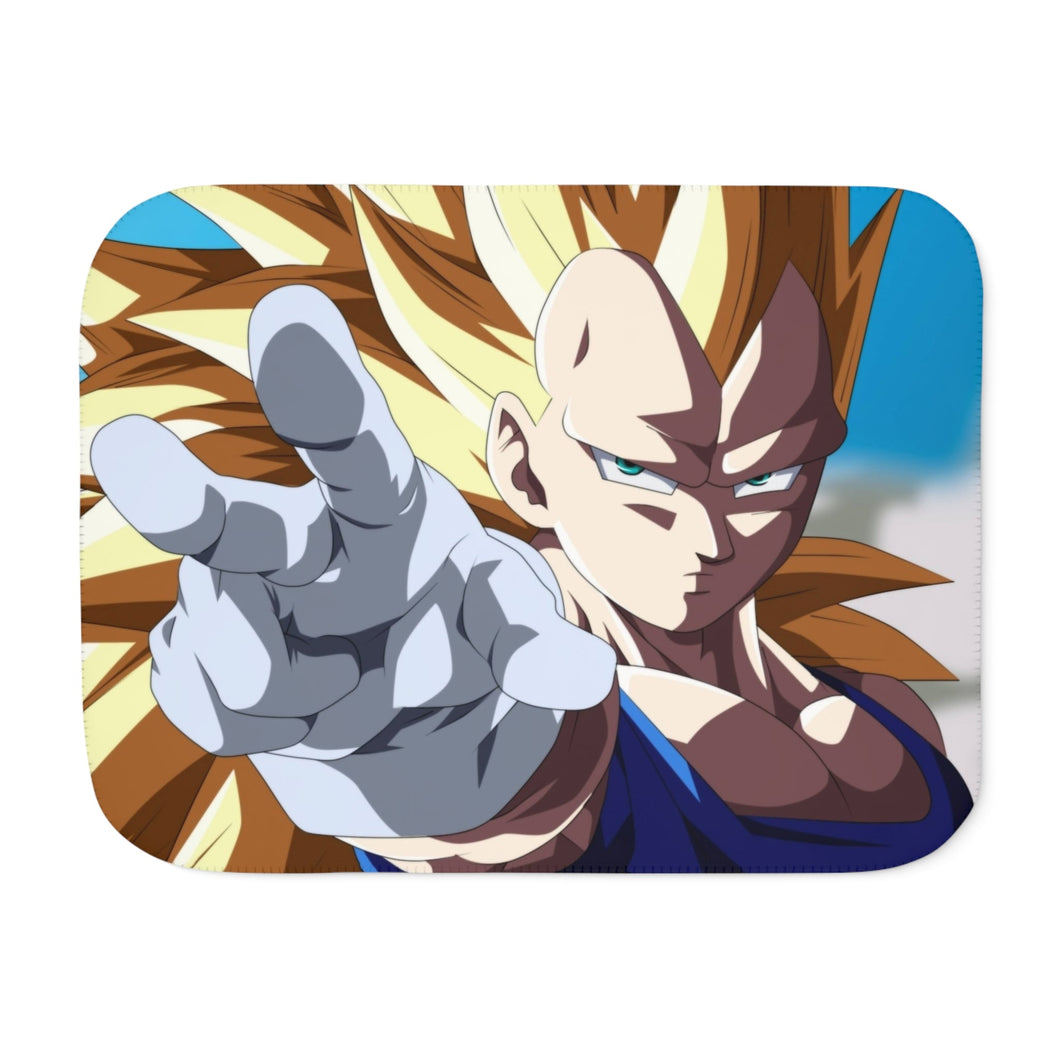 SS3 Vegeta Sherpa Blanket