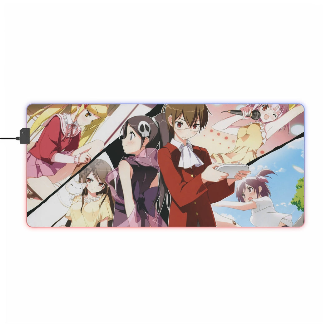 The World God Only Knows RGB LED Mouse Pad (Desk Mat)