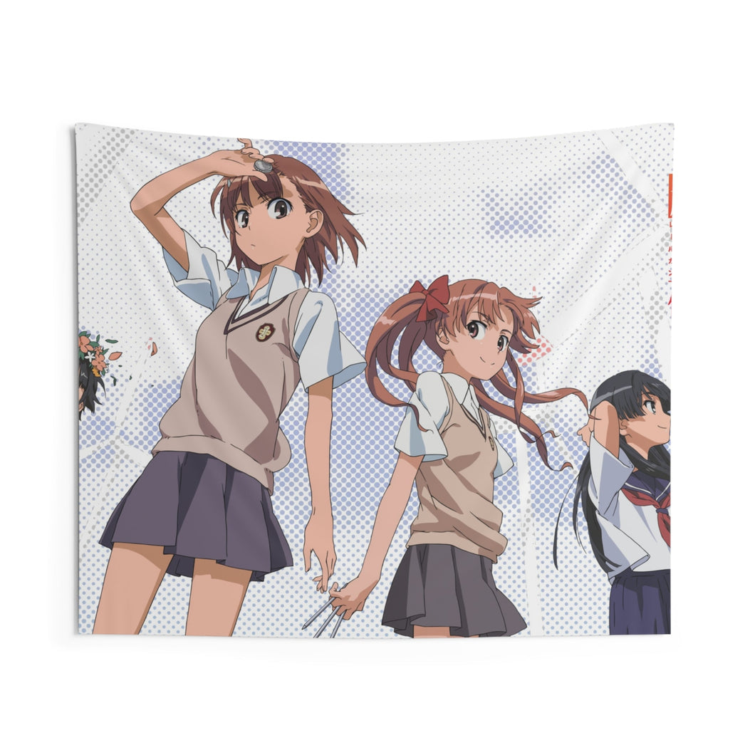 A Certain Scientific Railgun Indoor Wall Tapestry