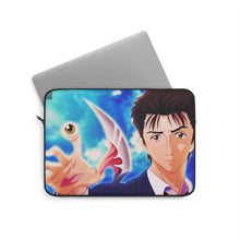 Load image into Gallery viewer, Shinichi Izumi Face And Migi Laptop Sleeve
