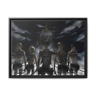 The Survey Corps Canvas Framed Art Print