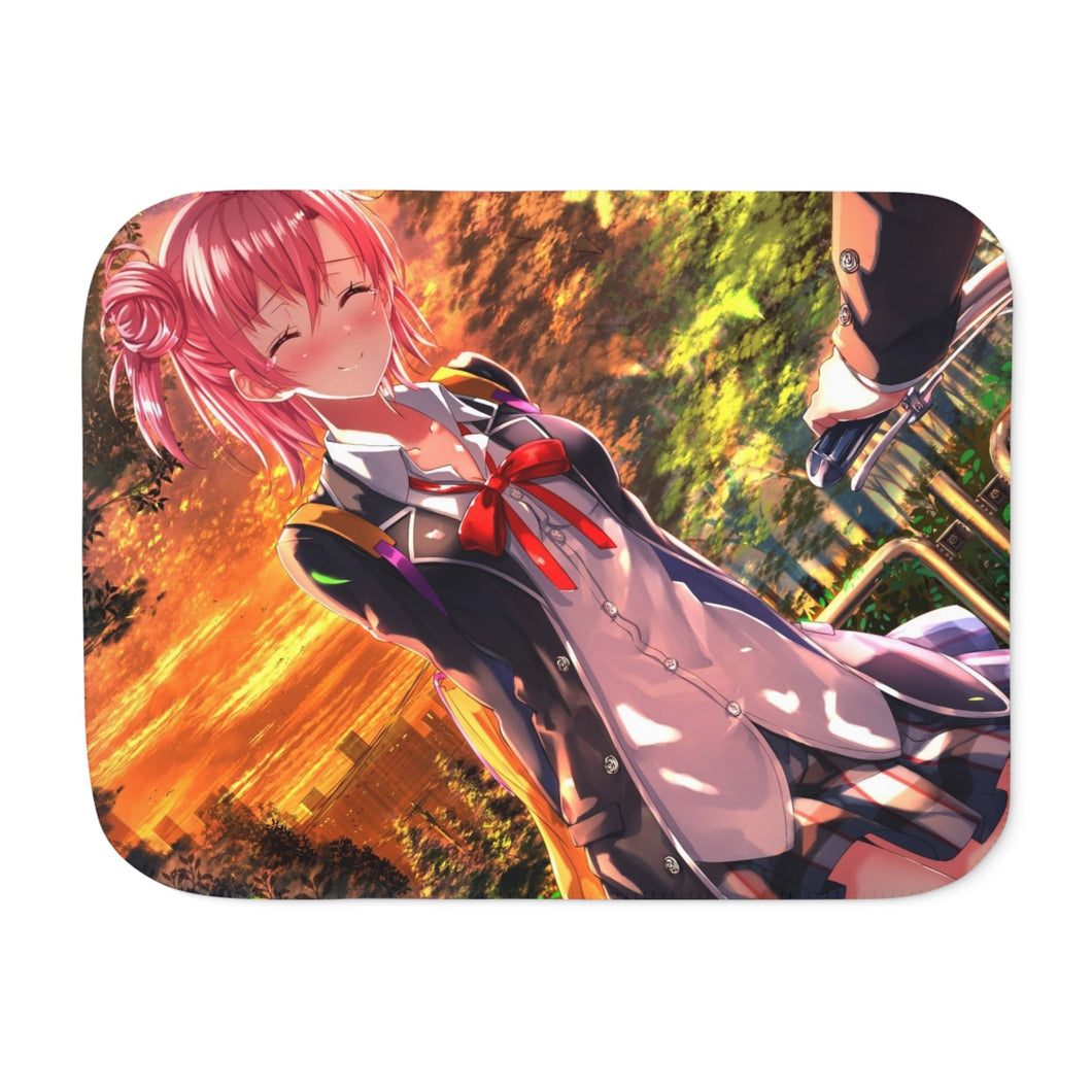 My Teen Romantic Comedy SNAFU Hachiman Hikigaya, Yui Yuigahama Sherpa Blanket
