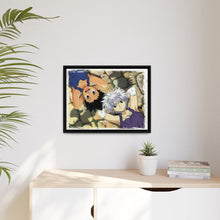 Load image into Gallery viewer, Hunter x Hunter Killua Zoldyck, Gon Freecss Canvas Framed Art Print
