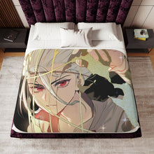 Load image into Gallery viewer, Anime Dr. Stone Sherpa Blanket
