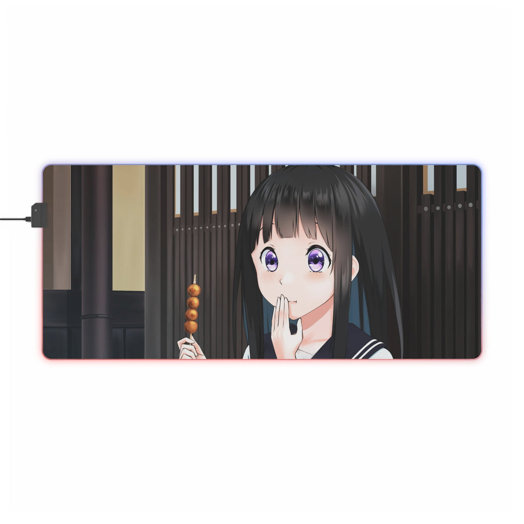 Hyouka Eru Chitanda RGB LED Mouse Pad (Desk Mat)