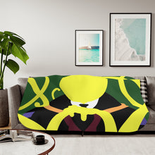 Load image into Gallery viewer, Koro-Sensei Sherpa Blanket
