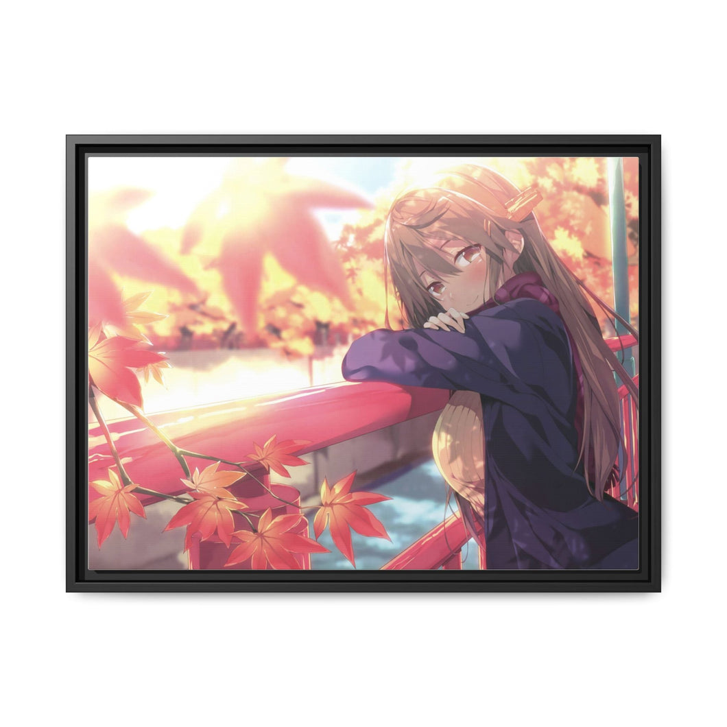 Anime Kantai Collection Canvas Framed Art Print