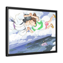 Load image into Gallery viewer, Anime Spirited Away Canvas Framed Art Print
