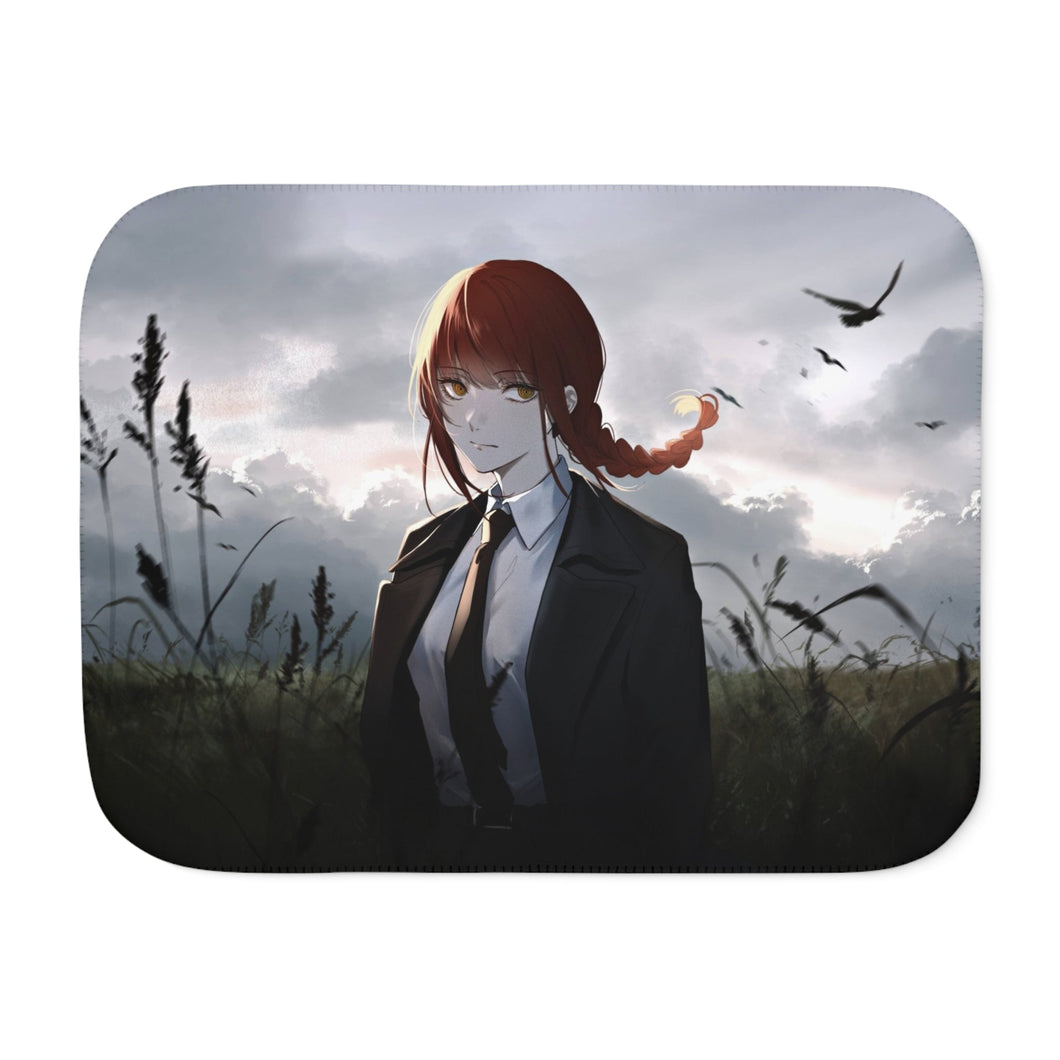 Anime Chainsaw Man Sherpa Blanket
