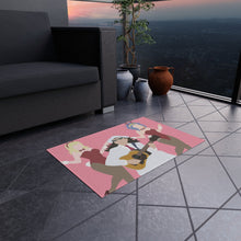 Load image into Gallery viewer, lucy, gajeel y levy fairy tail minimalist Rug
