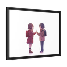 Load image into Gallery viewer, Anime ERASED Canvas Framed Art Print
