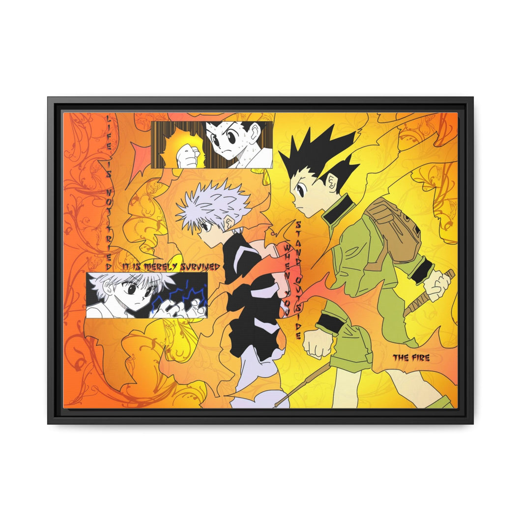 Anime Hunter x Hunter Canvas Framed Art Print