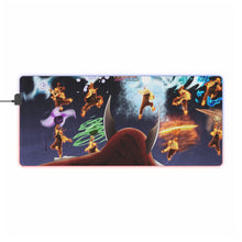 Load image into Gallery viewer, Naruto Vs Son Gokû (Yonbi) RGB LED Mouse Pad (Desk Mat)
