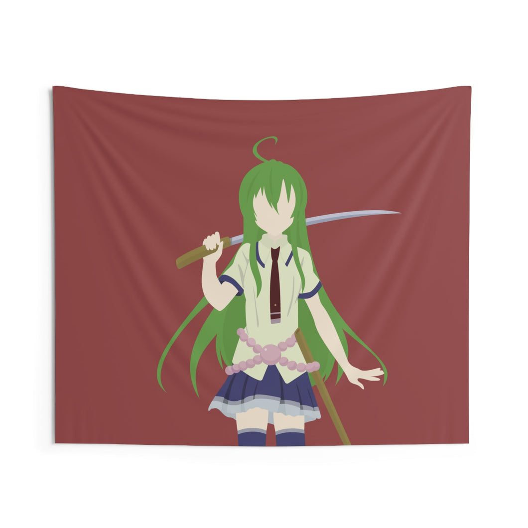 Anime Armed Girl's Machiavellism Indoor Wall Tapestry