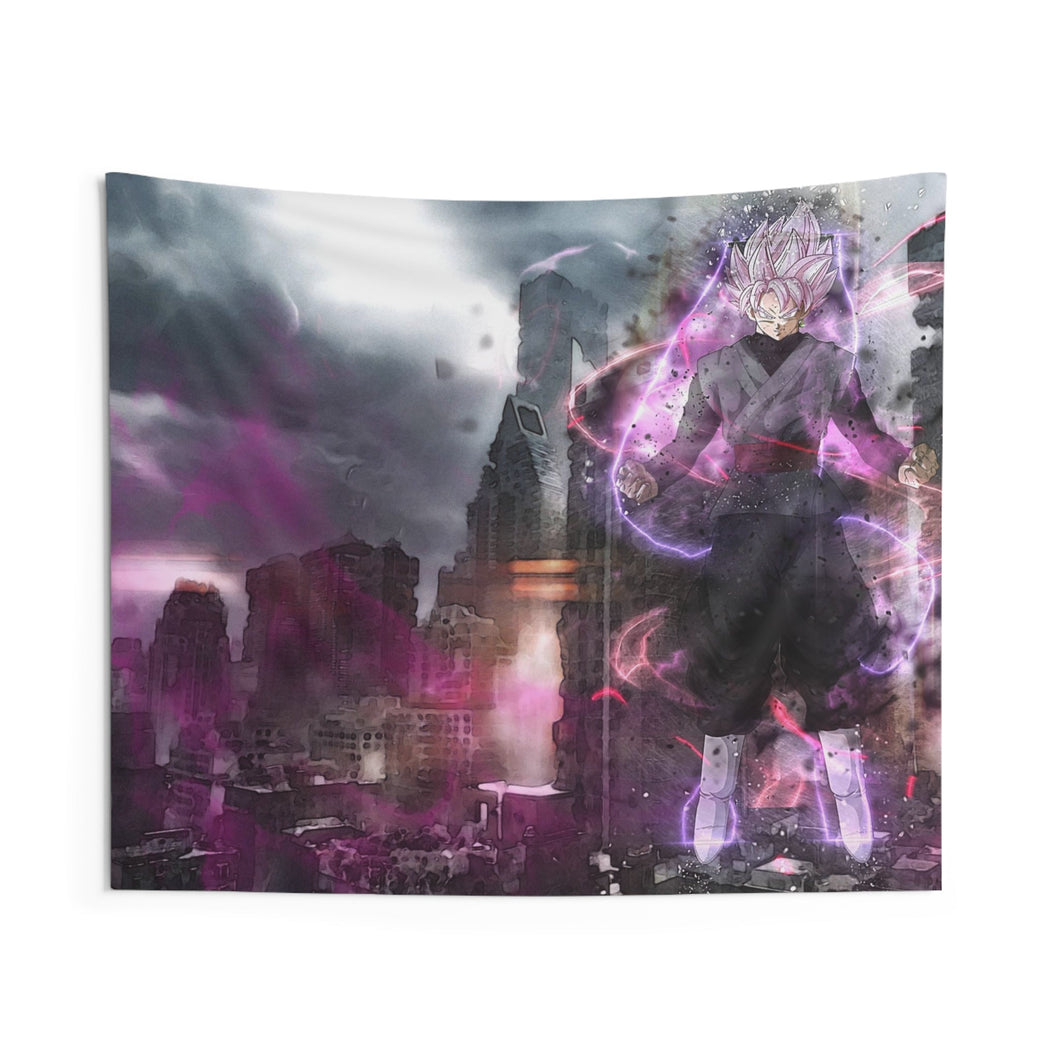 Super Saiyan Jin Rose Indoor Wall Tapestry