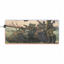 Load image into Gallery viewer, Anime Military RGB LED Mouse Pad (Desk Mat)
