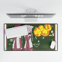Load image into Gallery viewer, Yuru Yuri Mouse Pad (Desk Mat)
