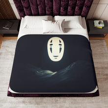 Load image into Gallery viewer, Anime Spirited Awayr Sherpa Blanket
