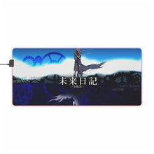 Load image into Gallery viewer, Mirai Nikki RGB LED Mouse Pad (Desk Mat)
