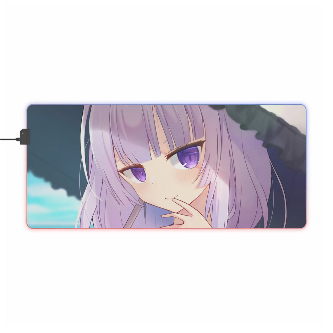 Is It Wrong to Try to Pick Up Girls in a Dungeon? RGB LED Mouse Pad (Desk Mat)