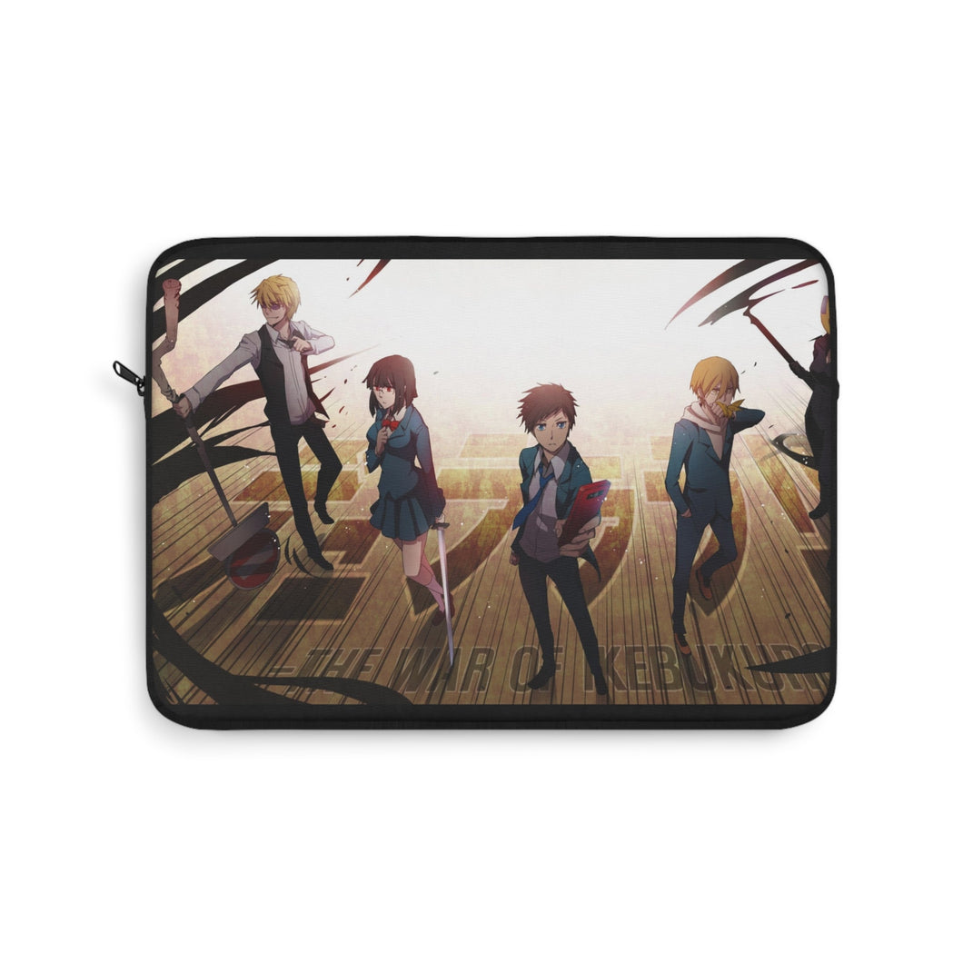 Durarara!! Shizuo Heiwajima, Celty Sturluson, Masaomi Kida, Anri Sonohara Laptop Sleeve