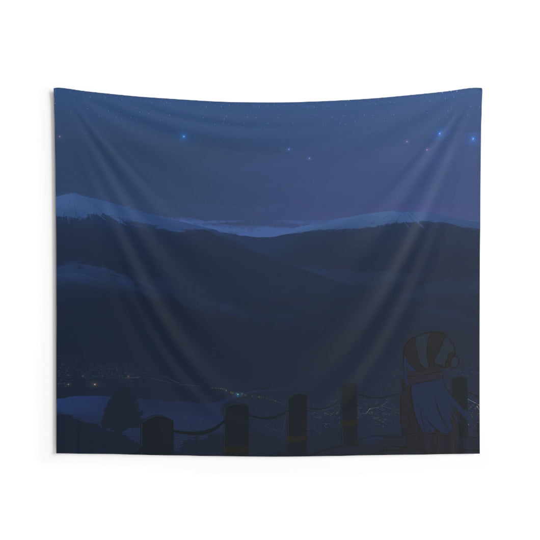 Yuru Camp by Indoor Wall Tapestry