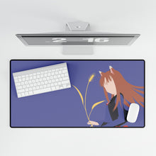 Load image into Gallery viewer, Anime Spice and Wolf Mouse Pad (Desk Mat)
