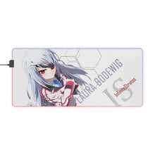 Load image into Gallery viewer, Infinite Stratos Laura Bodewig RGB LED Mouse Pad (Desk Mat)
