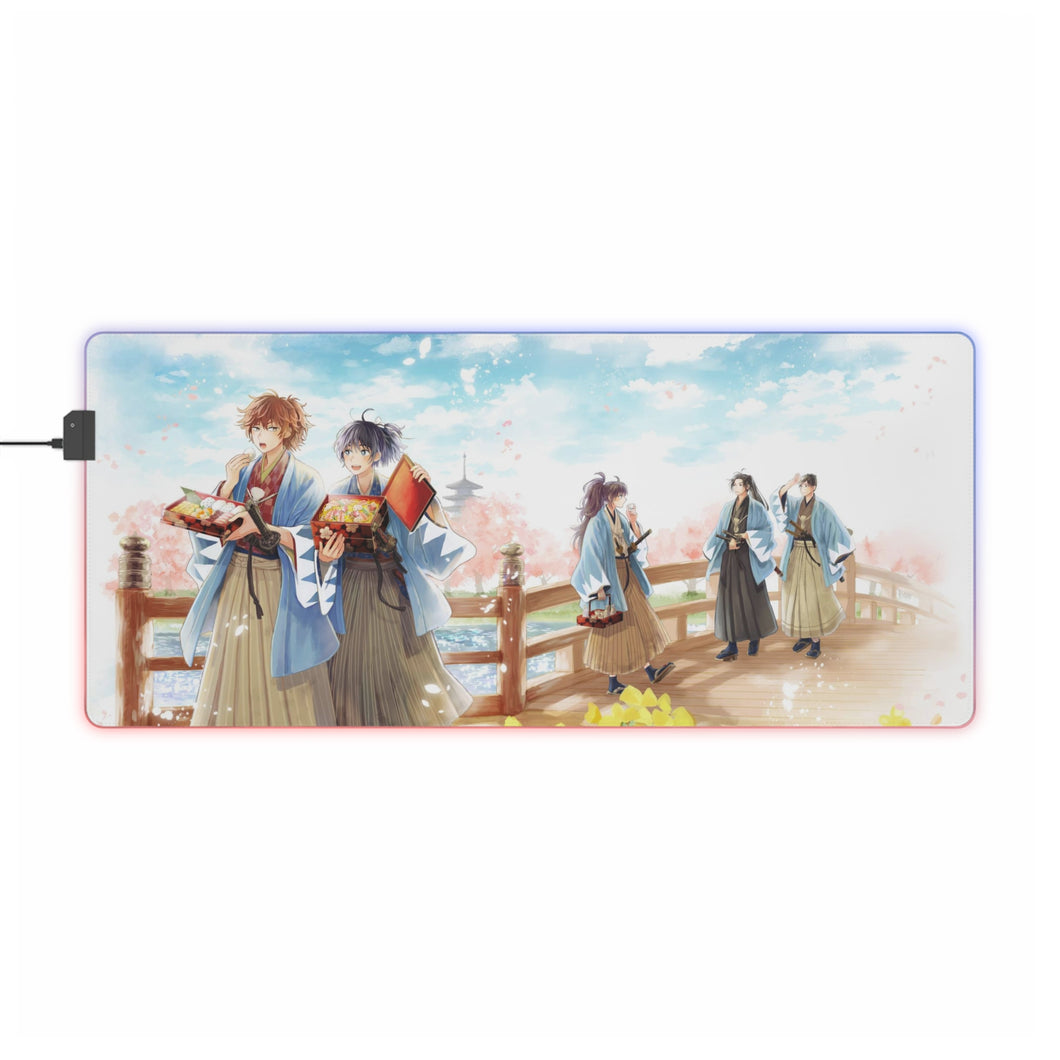 Hakuouki Shinsengumi Kitan RGB LED Mouse Pad (Desk Mat)