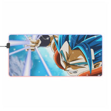 Load image into Gallery viewer, Super Saiyan God, Gogeta (Dragon Ball) RGB LED Mouse Pad (Desk Mat)
