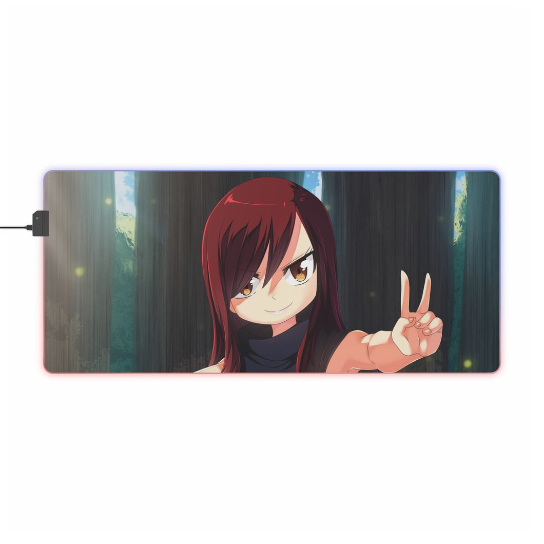 Anime Fairy Tail RGB LED Mouse Pad (Desk Mat)