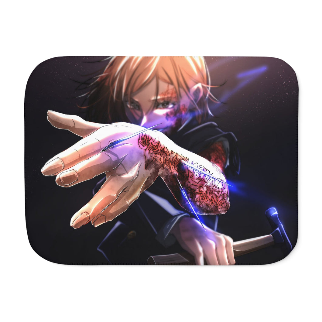 Anime Jujutsu Kaisen Sherpa Blanket