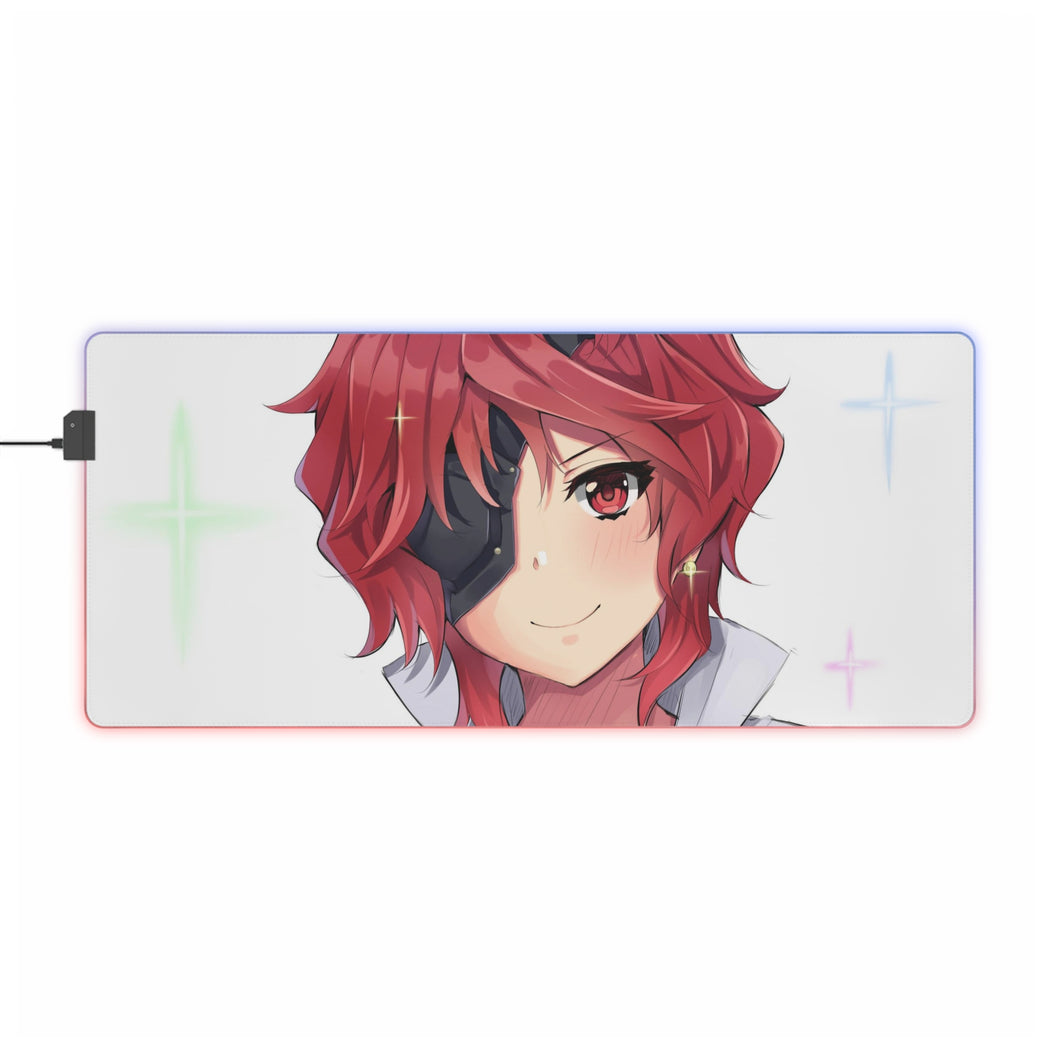 Is It Wrong To Try To Pick Up Girls In A Dungeon? RGB LED Mouse Pad (Desk Mat)