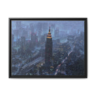 Your Name. Canvas Framed Art Print