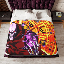 Load image into Gallery viewer, Ainz Ooal Gown Sherpa Blanket
