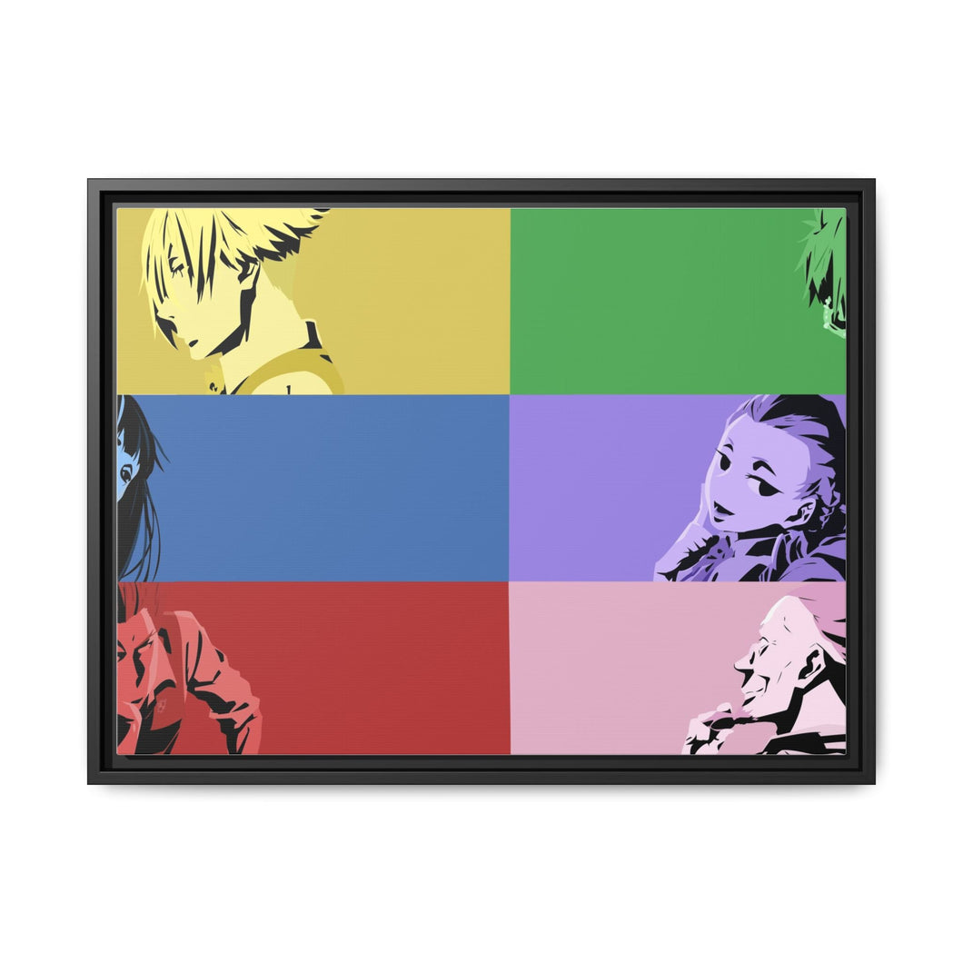 Anime Death Parade Canvas Framed Art Print