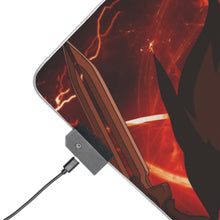 Load image into Gallery viewer, Darker Than Black Hei RGB LED Mouse Pad (Desk Mat)
