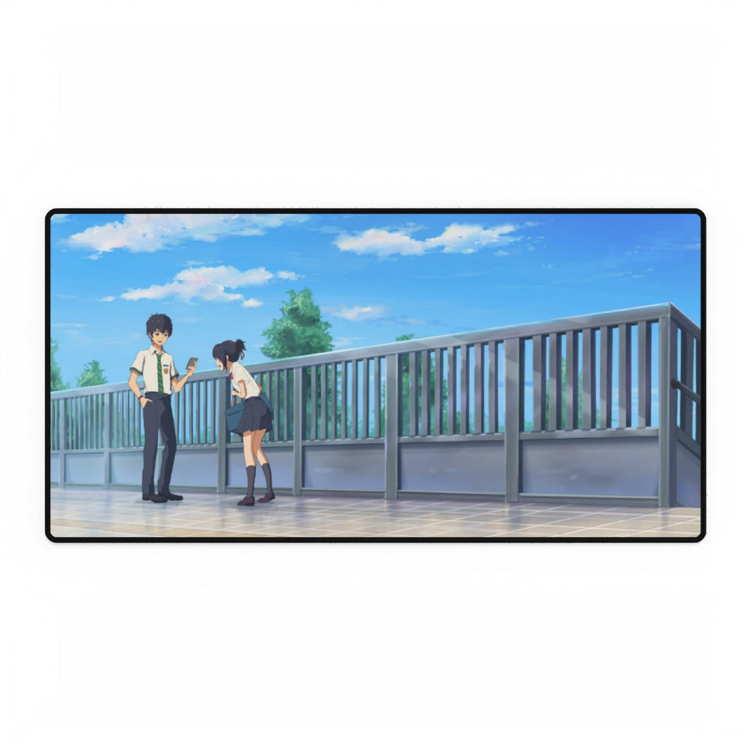 Your Name. Mouse Pad (Desk Mat)