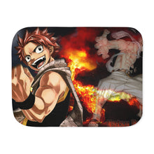 Load image into Gallery viewer, Fairy Tail Natsu Dragneel Sherpa Blanket
