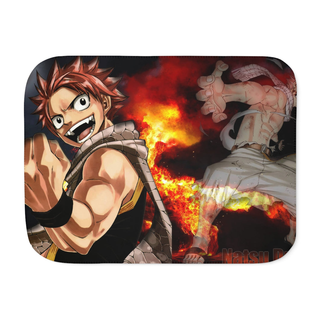 Fairy Tail Natsu Dragneel Sherpa Blanket