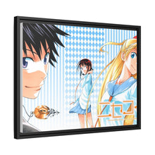 Load image into Gallery viewer, Nisekoi Chitoge Kirisaki, Kosaki Onodera Canvas Framed Art Print
