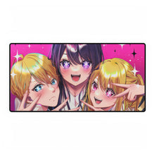 Load image into Gallery viewer, Hoshino Ai, Aquamarine Hoshino &amp; Ru Mouse Pad (Desk Mat)
