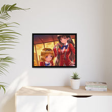 Load image into Gallery viewer, Classroom of the Elite Suzune Horikita Canvas Framed Art Print
