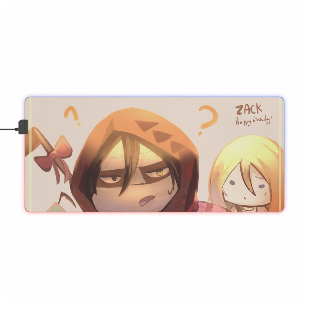 Angels Of Death Rachel Gardner RGB LED Mouse Pad (Desk Mat)