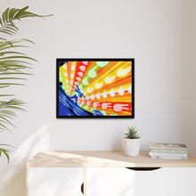 Load image into Gallery viewer, Power of Hand Signs Canvas Framed Art Print
