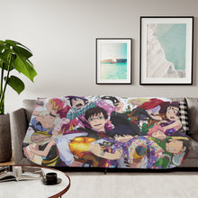 Load image into Gallery viewer, Anime Blue Exorcist Sherpa Blanket
